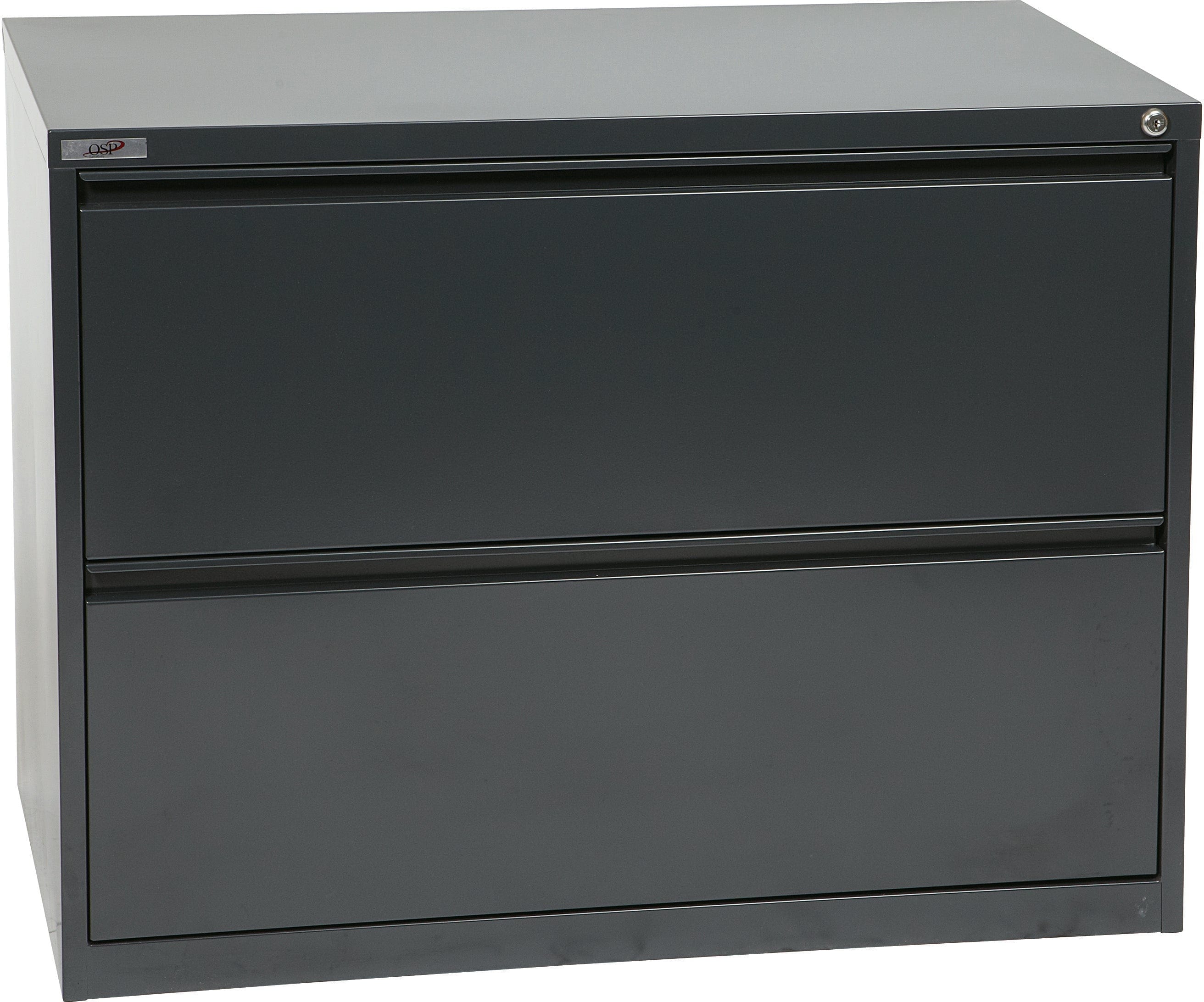 Office Star 2-Drawer Lateral File Cabinet - Metal File Storage Organizer for Office & Home - Perfect for Documents, Folders & Office Supplies Organization