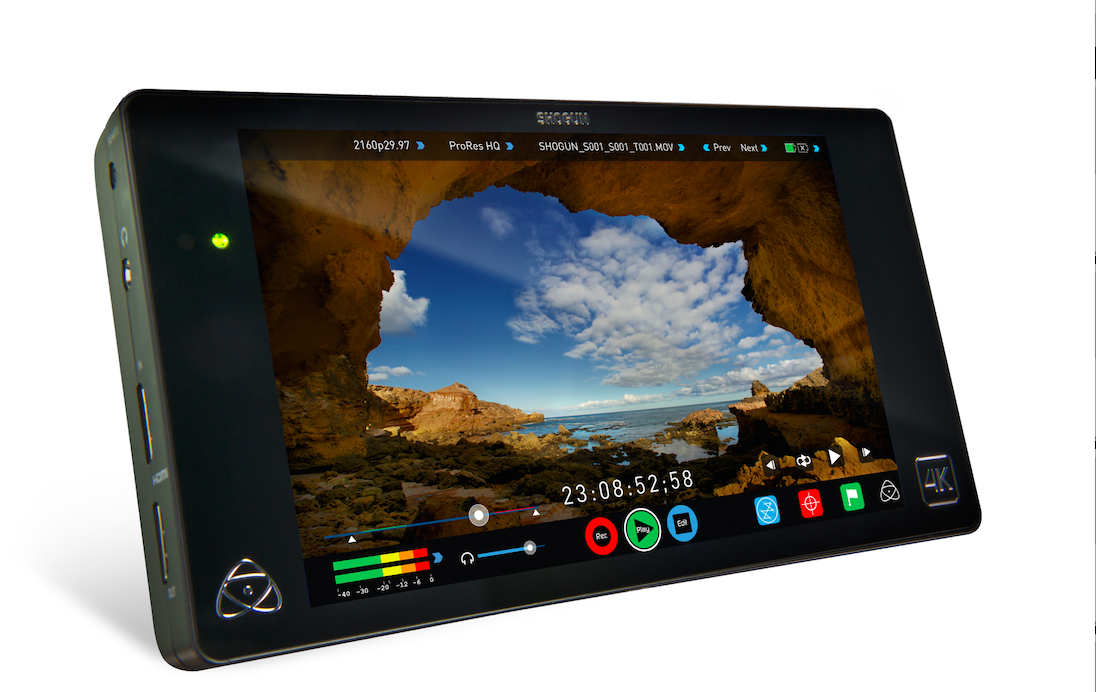 Atomos Shogun 4K HDMI/12G-SDI Recorder & Monitor for Professional Videography - Perfect for Film Production, Live Streaming, and Studio Recording