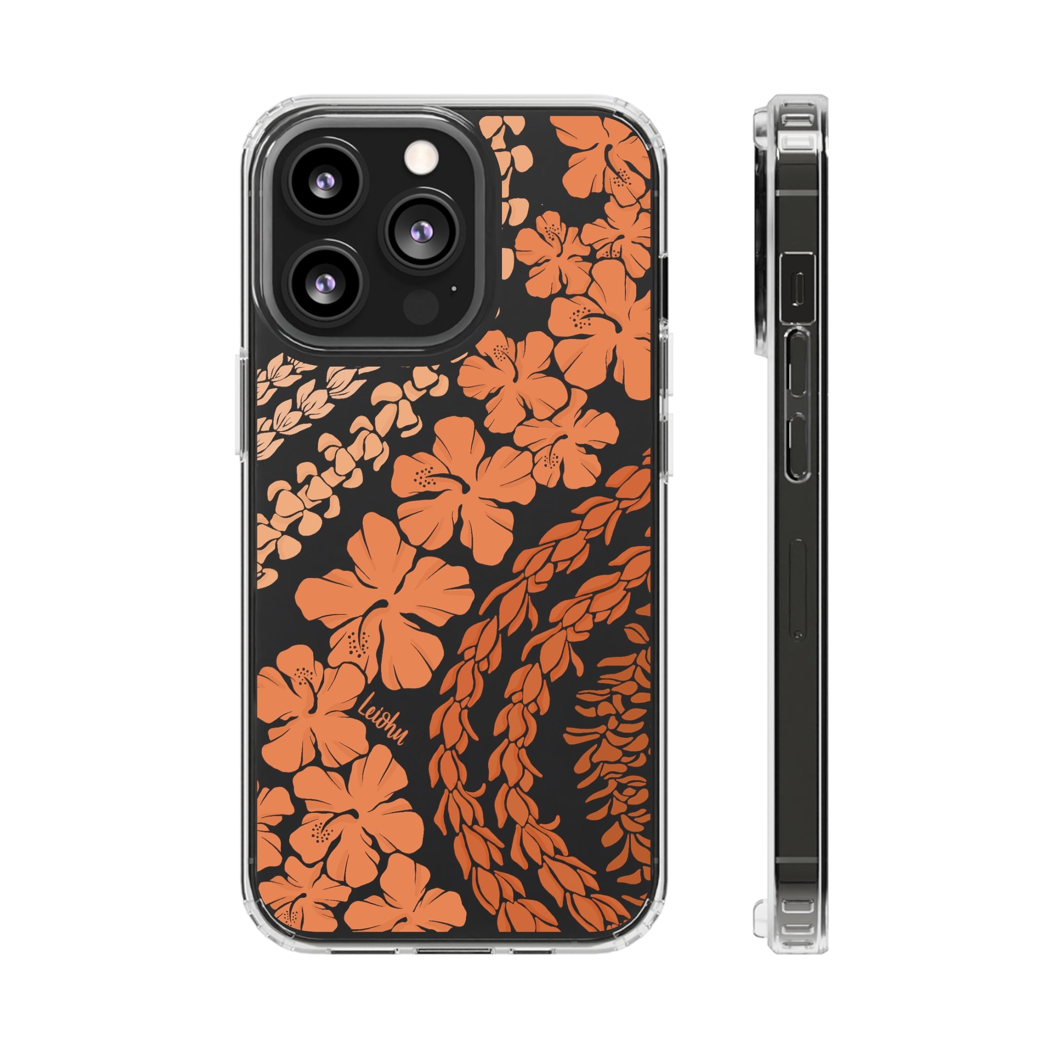 Groovy Lei Warm Clear Phone Case - Soft & Durable Protective Cover for iPhone & Android - Perfect for Winter, Outdoor Activities & Everyday Use