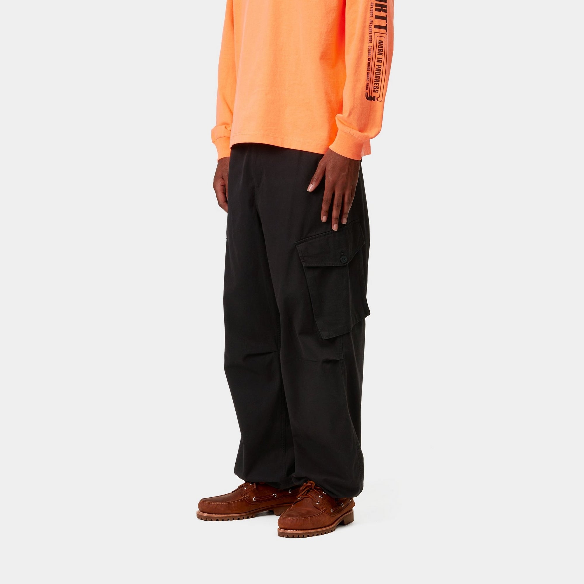 Unit Pant | Black Stone Washed Casual Pants for Men & Women - Perfect for Everyday Wear, Work, and Outdoor Activities