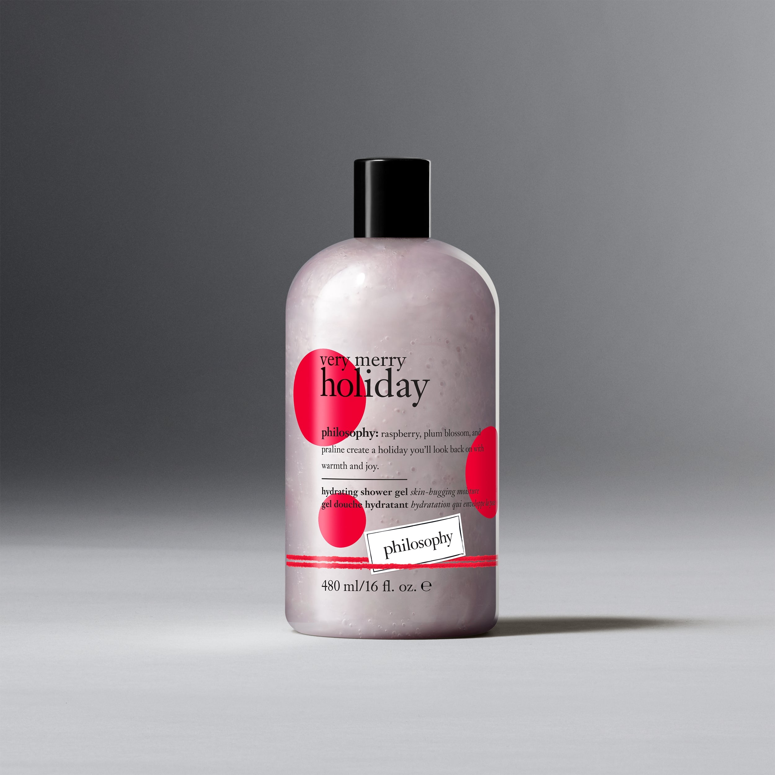Very Merry Holiday Hydrating Shower Gel - Moisturizing Body Wash for Dry Skin - Perfect for Winter Skincare & Christmas Gifts