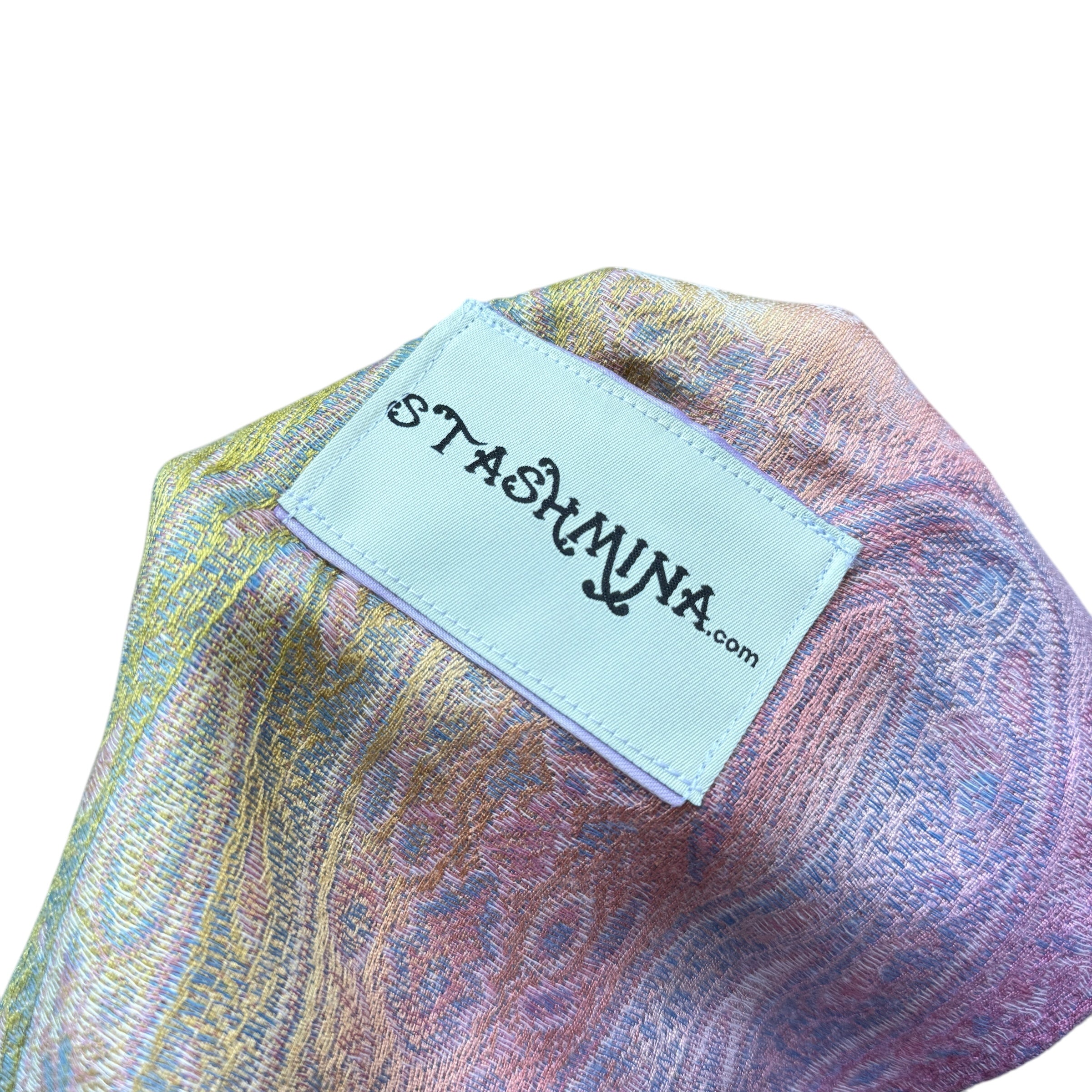 Stashmina Rainbow - Soft & Colorful Cashmere Blend Scarf for Women - Perfect for Winter Fashion, Travel & Gift Giving