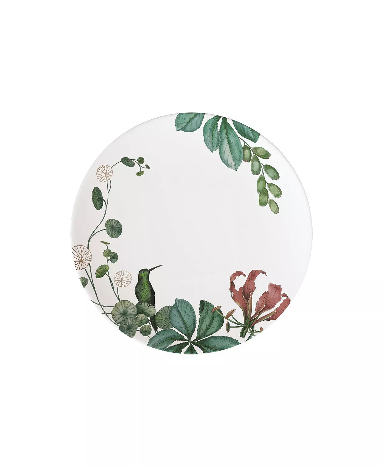 Eco-Friendly Avarua Salad Plates - Set of 6, Durable Melamine Dinnerware for Picnics, BBQs & Outdoor Dining - BPA-Free, Lightweight & Shatterproof