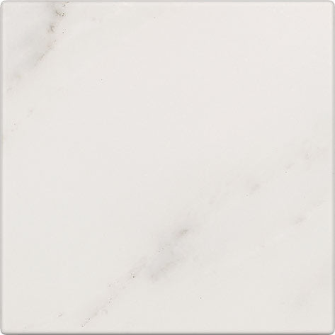 Premium 6x6 Inch White Marble Subway Tile - Classic & Elegant Wall & Backsplash for Kitchen, Bathroom & Shower