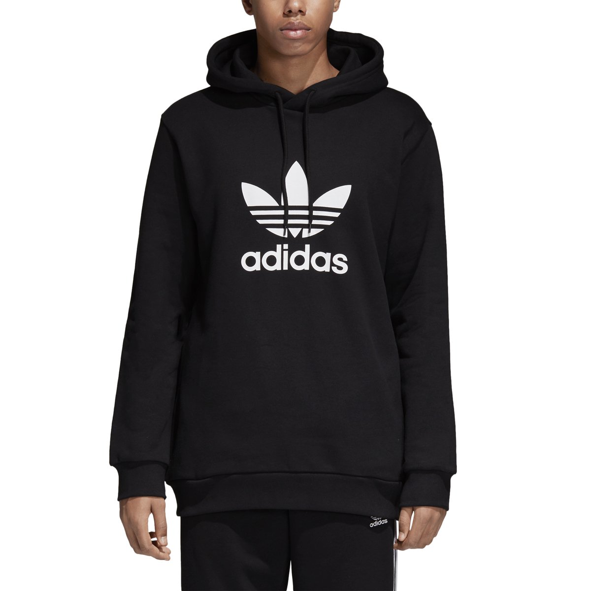 adidas Originals Men's Adicolor Essentials Trefoil Hoodie - Comfortable Cotton Pullover for Casual Wear, Street Style & Gym
