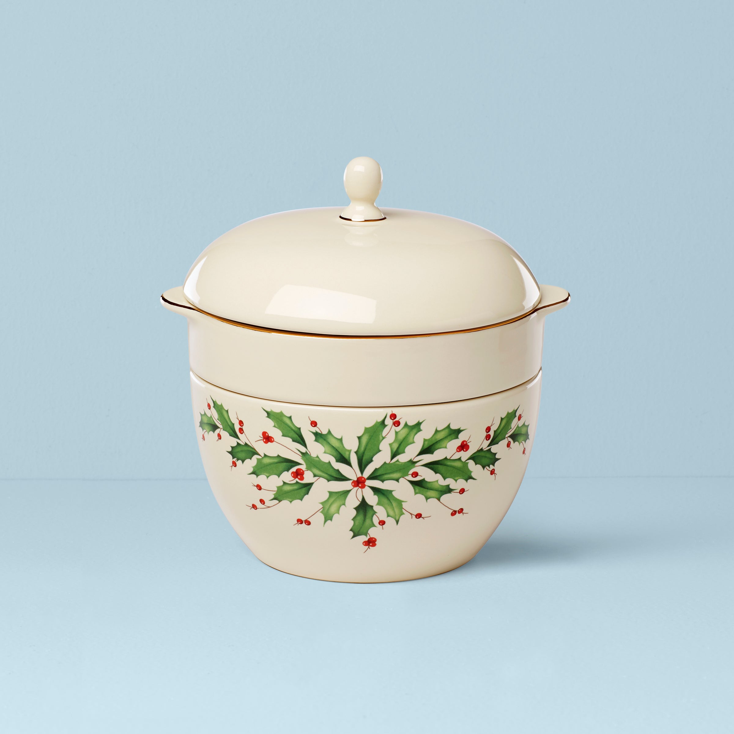 Stackable Bowl Set for Holiday Entertaining - Durable Melamine Bowls for Parties, Picnics & Family Gatherings