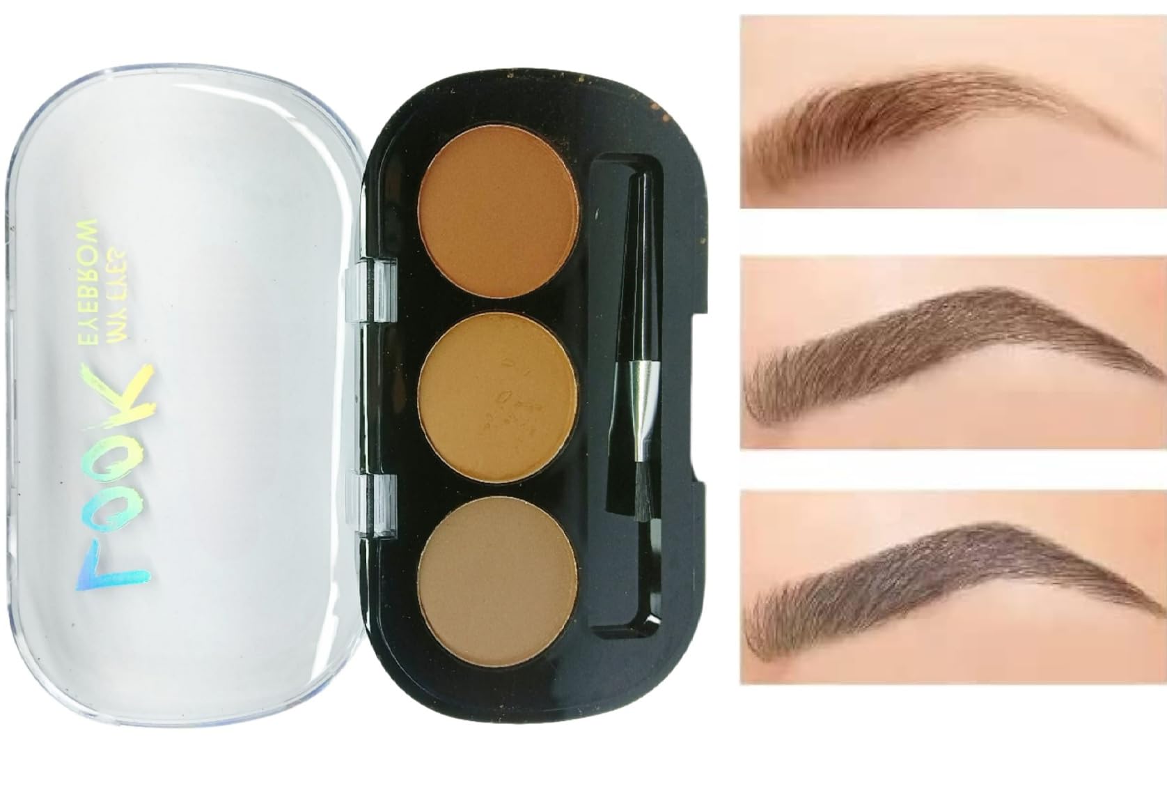 Soft & Natural Eyebrow Makeup Cake - 5g Waterproof Eyebrow Powder Palette for Women & Girls - Long Lasting Multicolor Eyebrow Kit for Daily Makeup & Special Occasions
