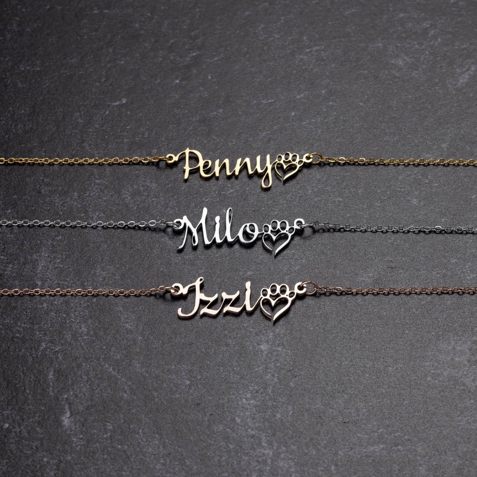 Dog Mom & Dog Dad Necklace - Personalized Jewelry Gift for Dog Lovers | Perfect for Birthdays, Anniversaries & Pet Adoption Celebrations