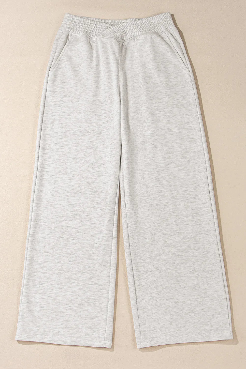 Stretchy Elastic Waist Active Pants with Pockets - Comfortable Workout & Yoga Pants for Women - Perfect for Gym, Running, Travel & Lounge