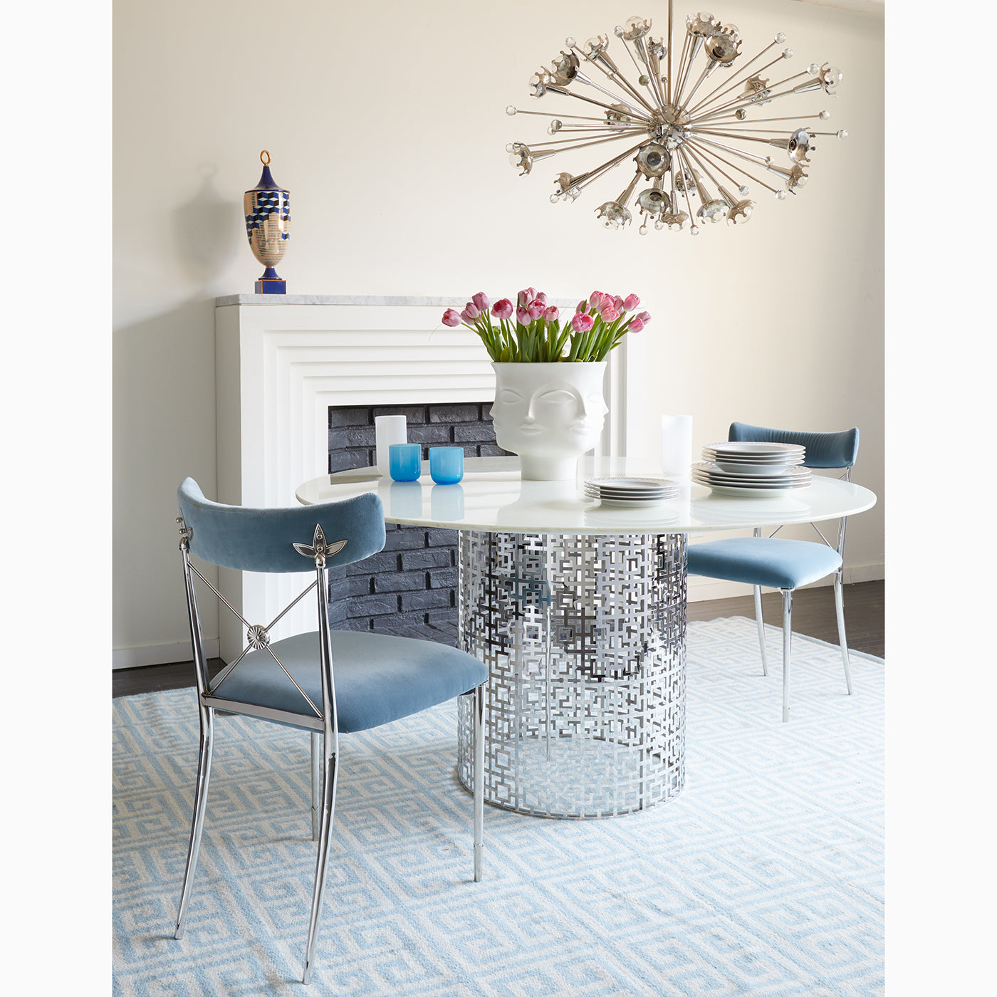 Modern Rider Dining Chair - Sturdy Wooden Kitchen Chair with Comfortable Cushion - Perfect for Home Dining Room, Breakfast Nook, and Restaurant Use