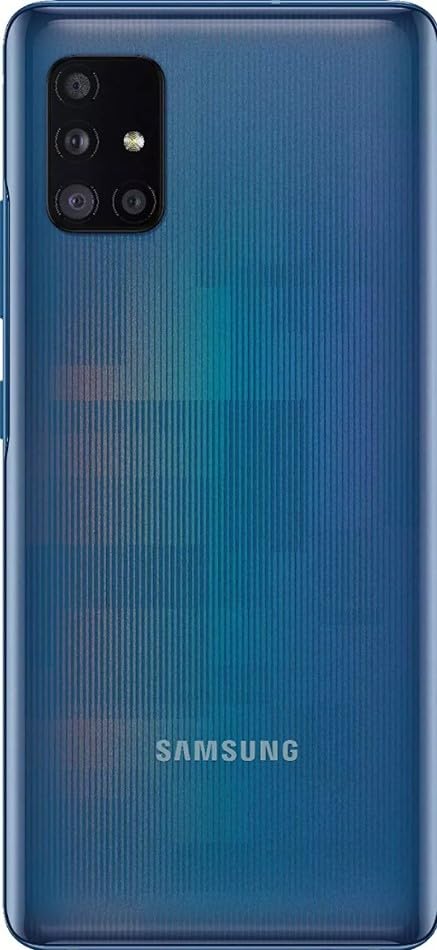 SAMSUNG Galaxy A51 5G Unlocked Smartphone 128GB - Android Phone | Prism Bricks Blue | Verizon Compatible (Renewed) - Perfect for Streaming, Gaming & Business Use