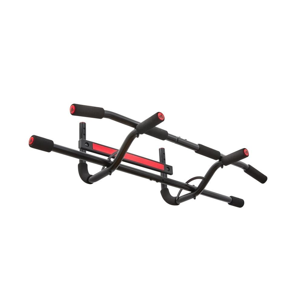 Adidas Door Gym Pull Up Bar - Home Exercise Equipment for Strength Training - Perfect for Home, Garage, and Apartment Workouts