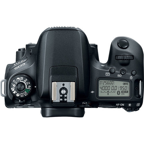 Canon EOS 77D DSLR Camera Body with 14-Piece Accessory Kit | Professional Photography for Beginners & Enthusiasts | Perfect for Travel, Portraits & Events