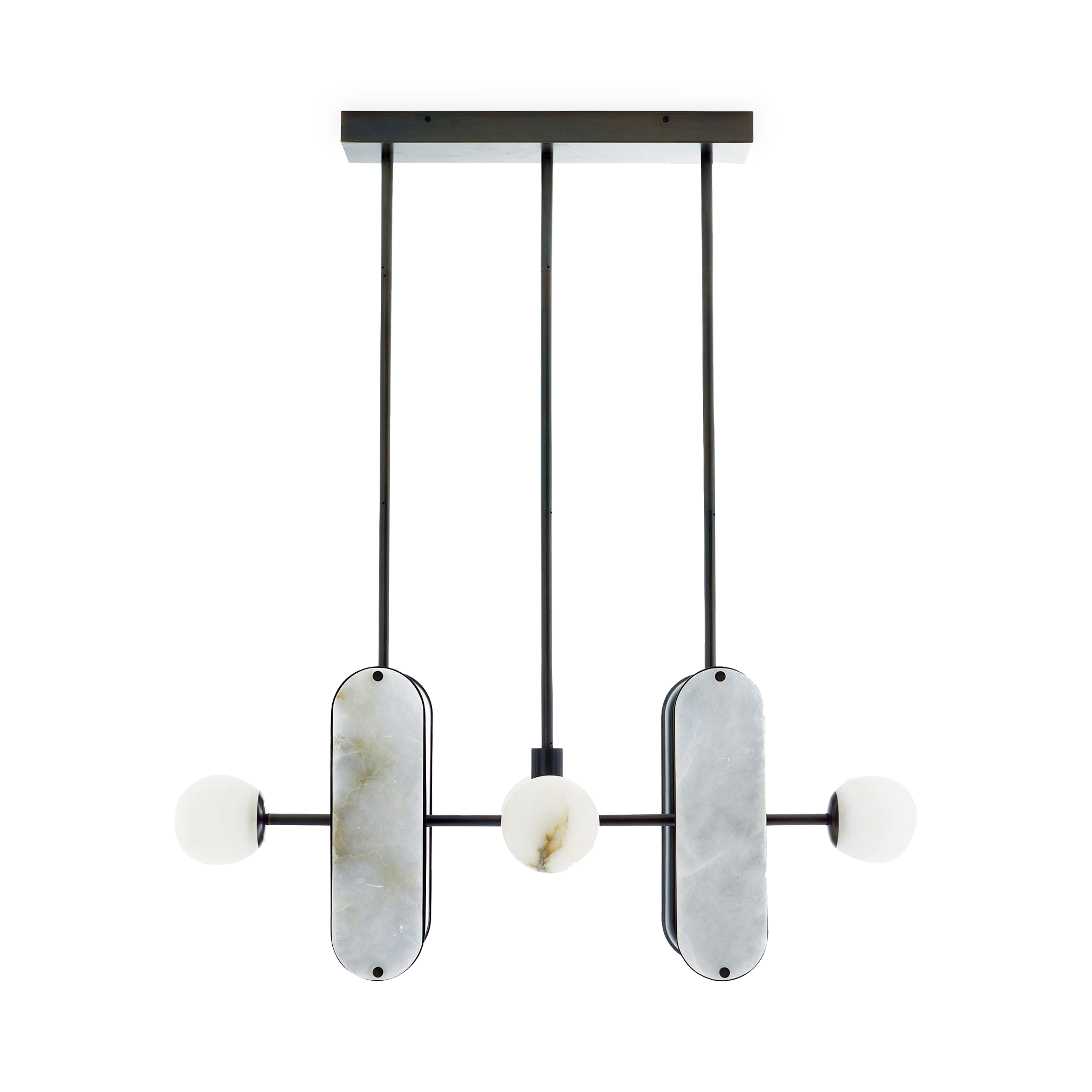 Maradona Crystal Chandelier - Elegant Modern Ceiling Light Fixture for Dining Room, Living Room & Bedroom Decor