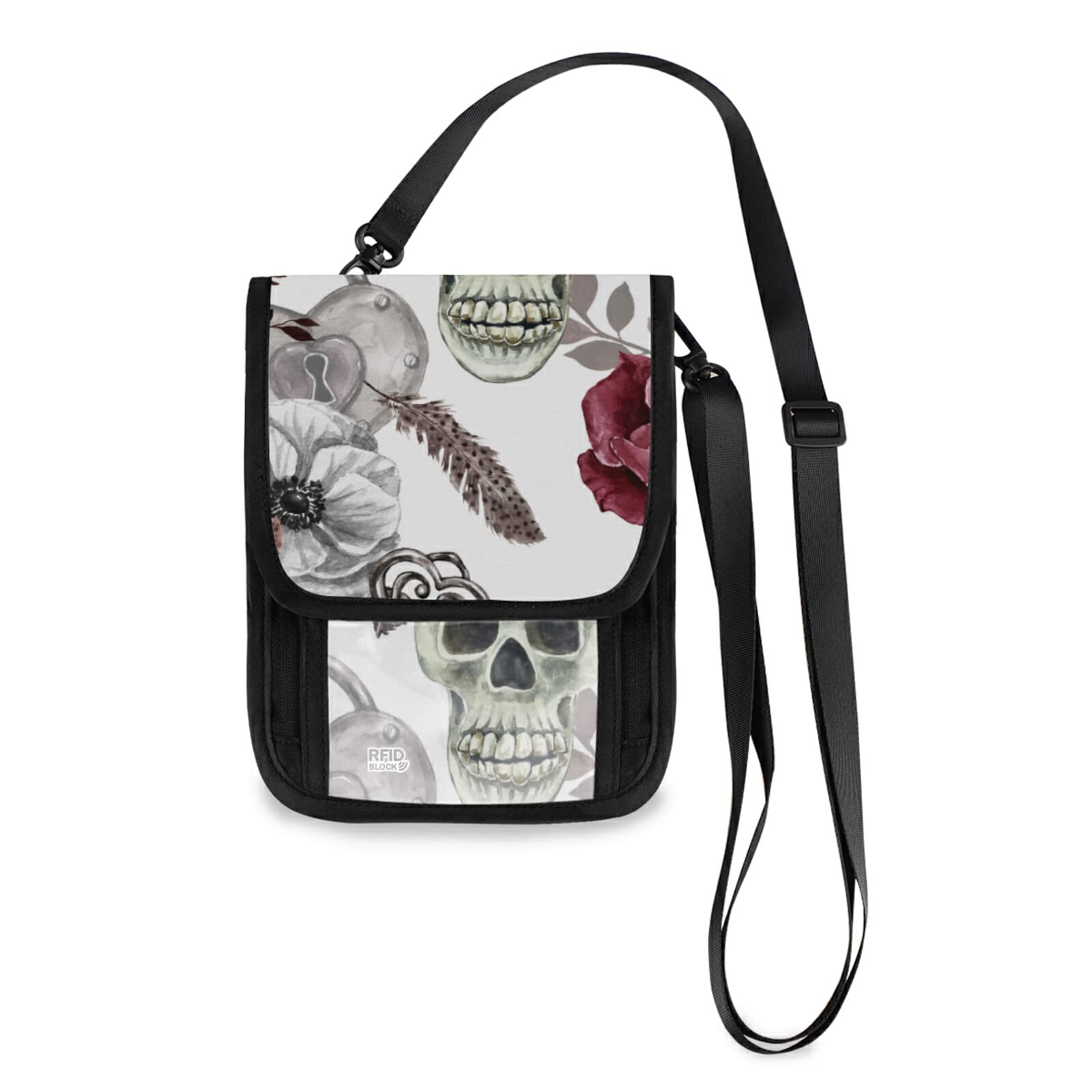World Turtle Crossbody Cell Phone Bag with Credit Card Slots - Small Wallet Purse & Shoulder Bag for Women - Perfect for Travel, Shopping, and Everyday Use