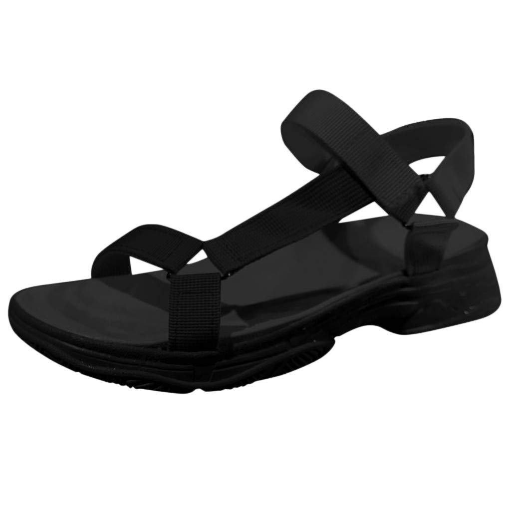 Vacger Women's Fashion Flower Sandals - Comfortable Flat Heel Summer Flip Flops with Floral Accessories | Perfect for Beach, Pool, and Casual Outings