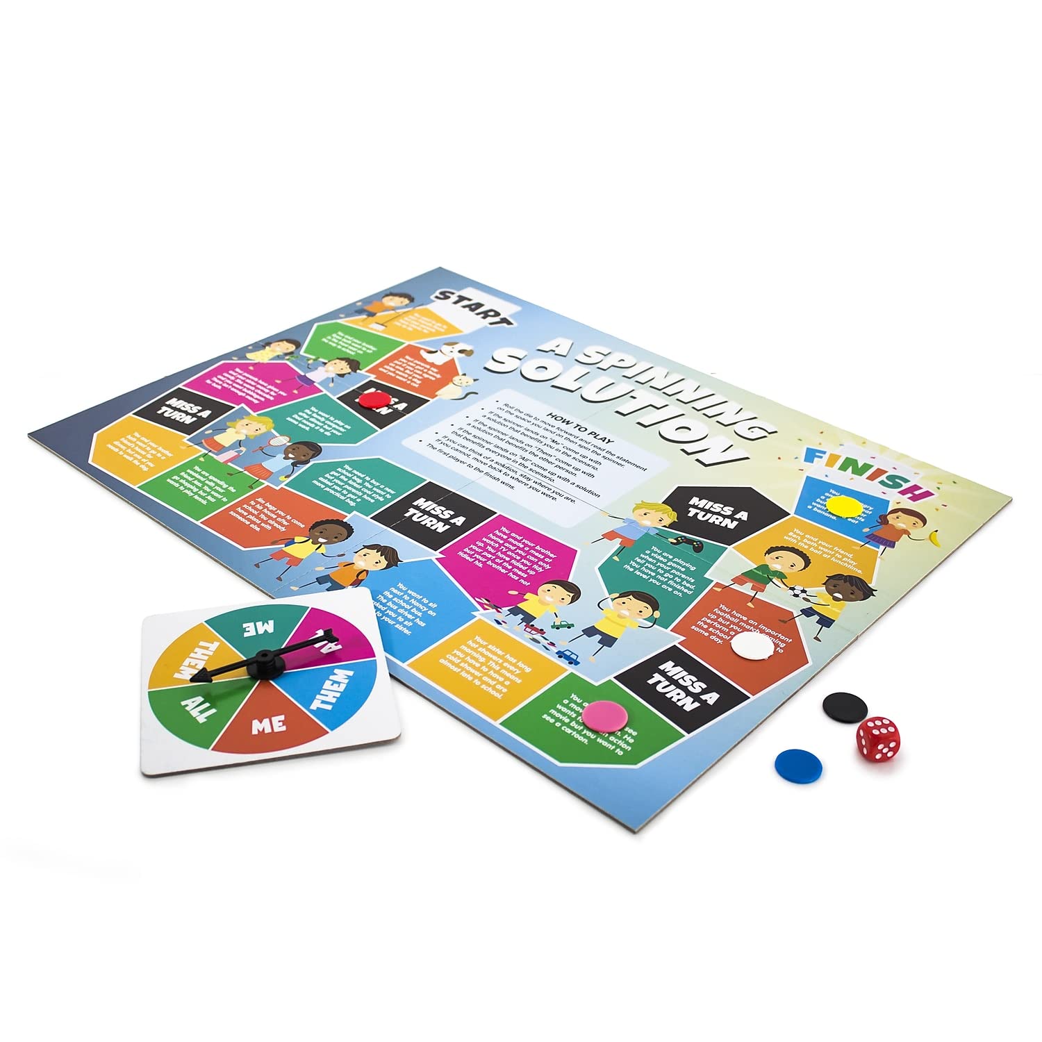 Junior Learning 6 Educational Conflict Resolution Games for Kids - Social Emotional Learning Activities for Classroom & Home