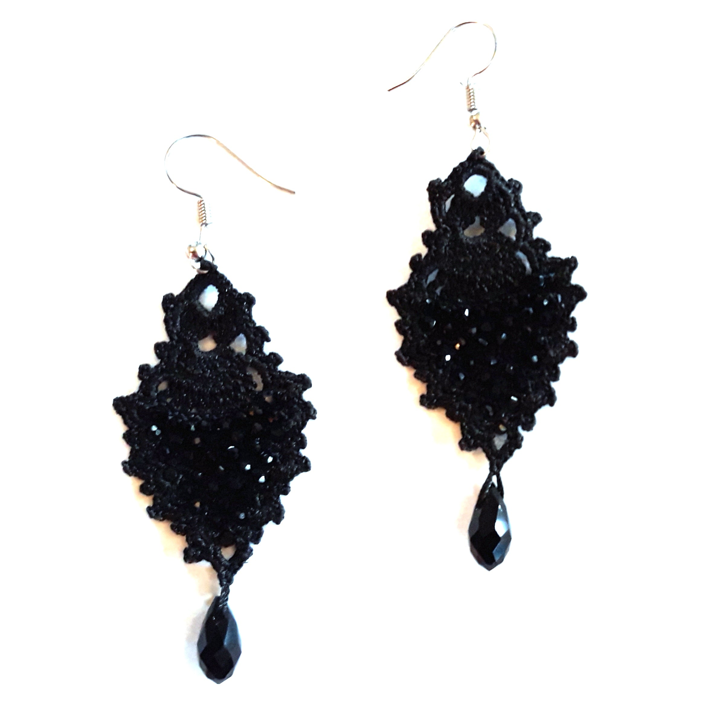 Black Sole Earrings - Stylish & Elegant Hoop Earrings for Women | Perfect for Parties, Weddings & Everyday Wear