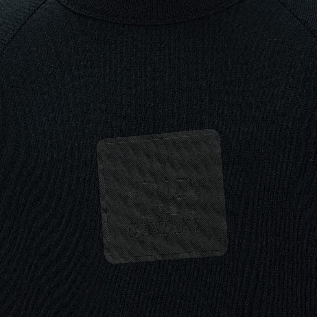 CP Company Centre Logo Sweatshirt for Men - Premium Cotton Pullover Hoodie | Streetwear Fashion & Casual Wear for Everyday Comfort