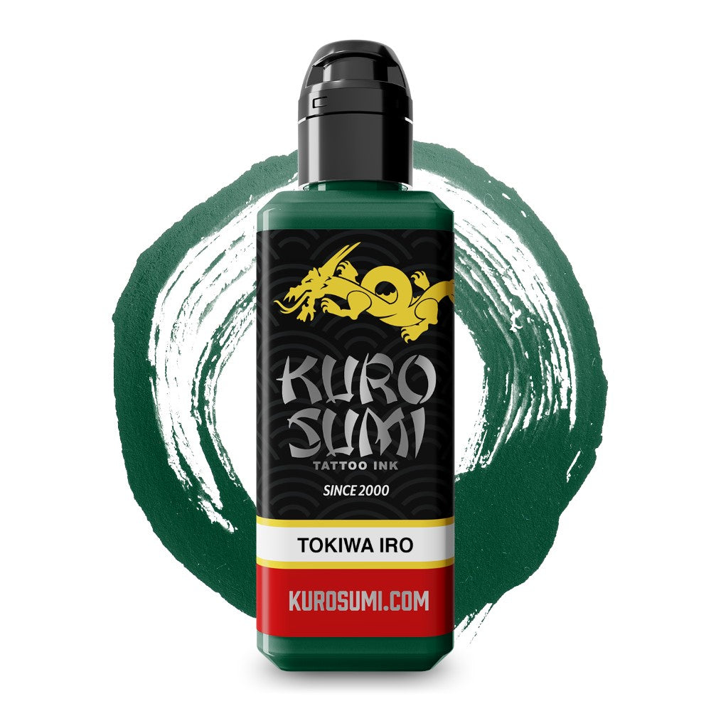 Kuro Sumi Tokiwa Iro - Premium Japanese Ink for Calligraphy & Tattoo Art - Perfect for Traditional Brush Painting and Professional Tattoo Designs
