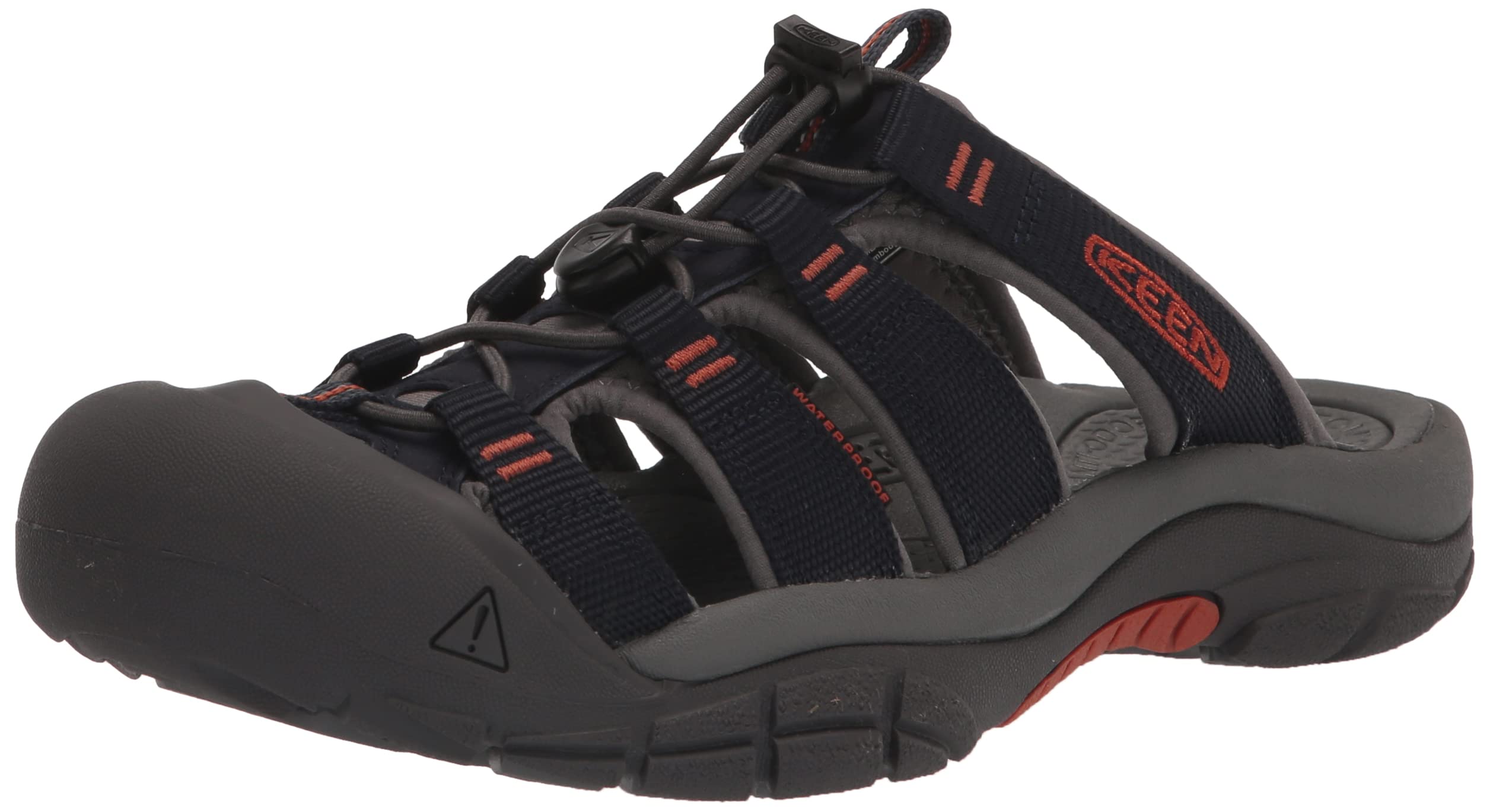KEEN Men's Newport Closed Toe Slip-On Slide Sandals - Waterproof Hiking & Outdoor Adventure Shoes for Beach, Camping, and Travel