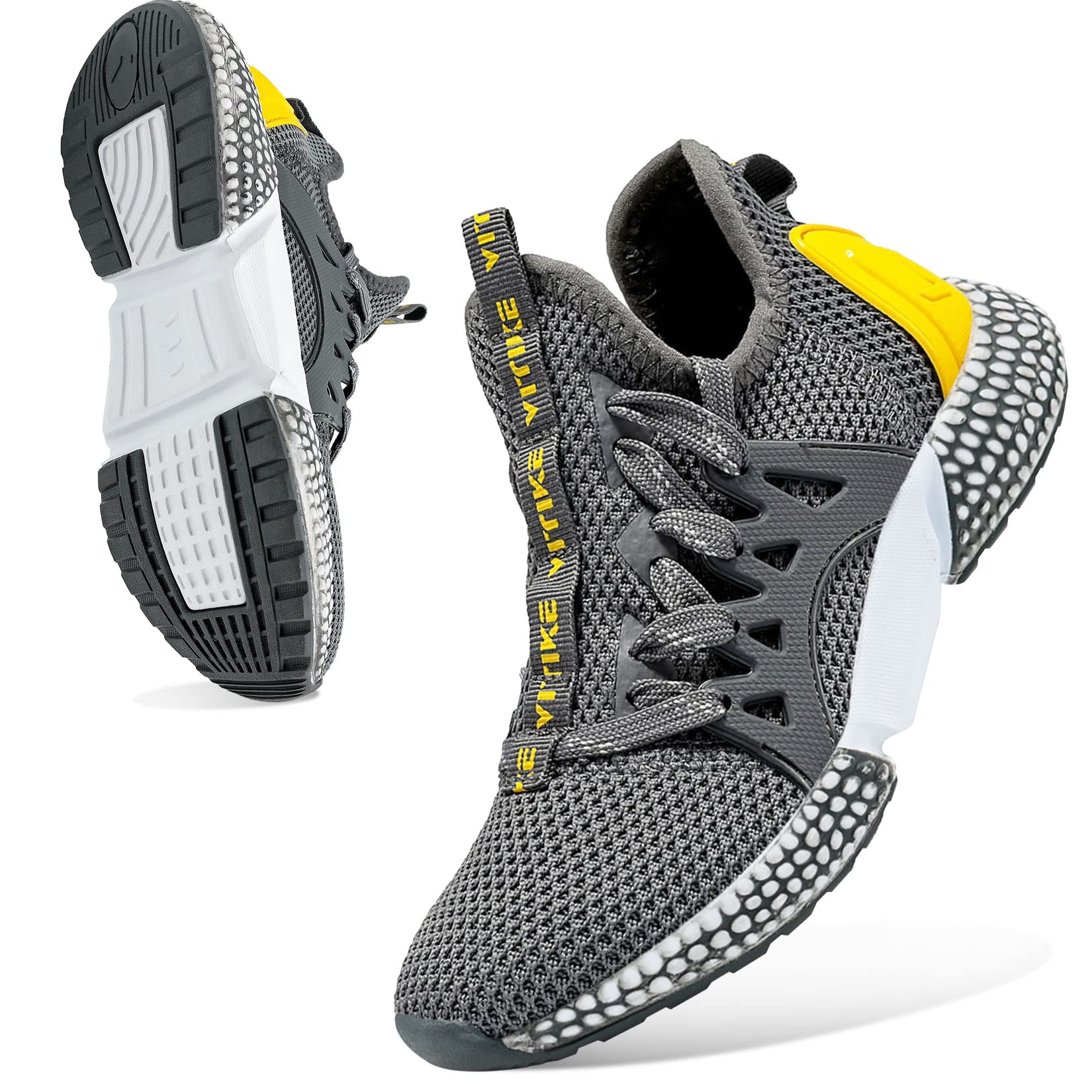 WETIKE Breathable Mesh Slip-On Running Shoes - Lightweight Comfort Sneakers for Men & Women - Perfect for Jogging, Gym Workouts & Casual Wear