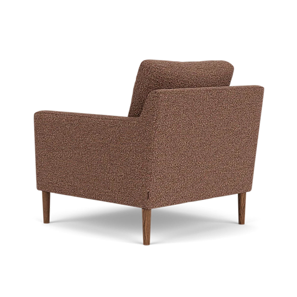 Astha Boucle Armchair - Modern Velvet Accent Chair for Living Room, Bedroom & Office - Soft Upholstered Lounge Chair with Solid Wood Legs - Stylish Home Decor for Cozy Reading Nook & Relaxation