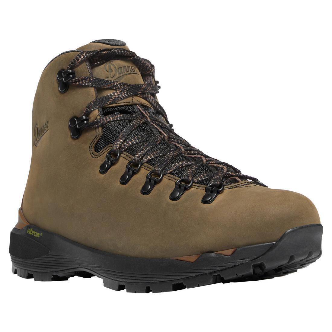 Mountain 600 4.5 Evo GTX Hiking Boots for Men - Waterproof Black Outdoor Boots for Trekking & Backpacking | Durable Traction for Rough Terrains