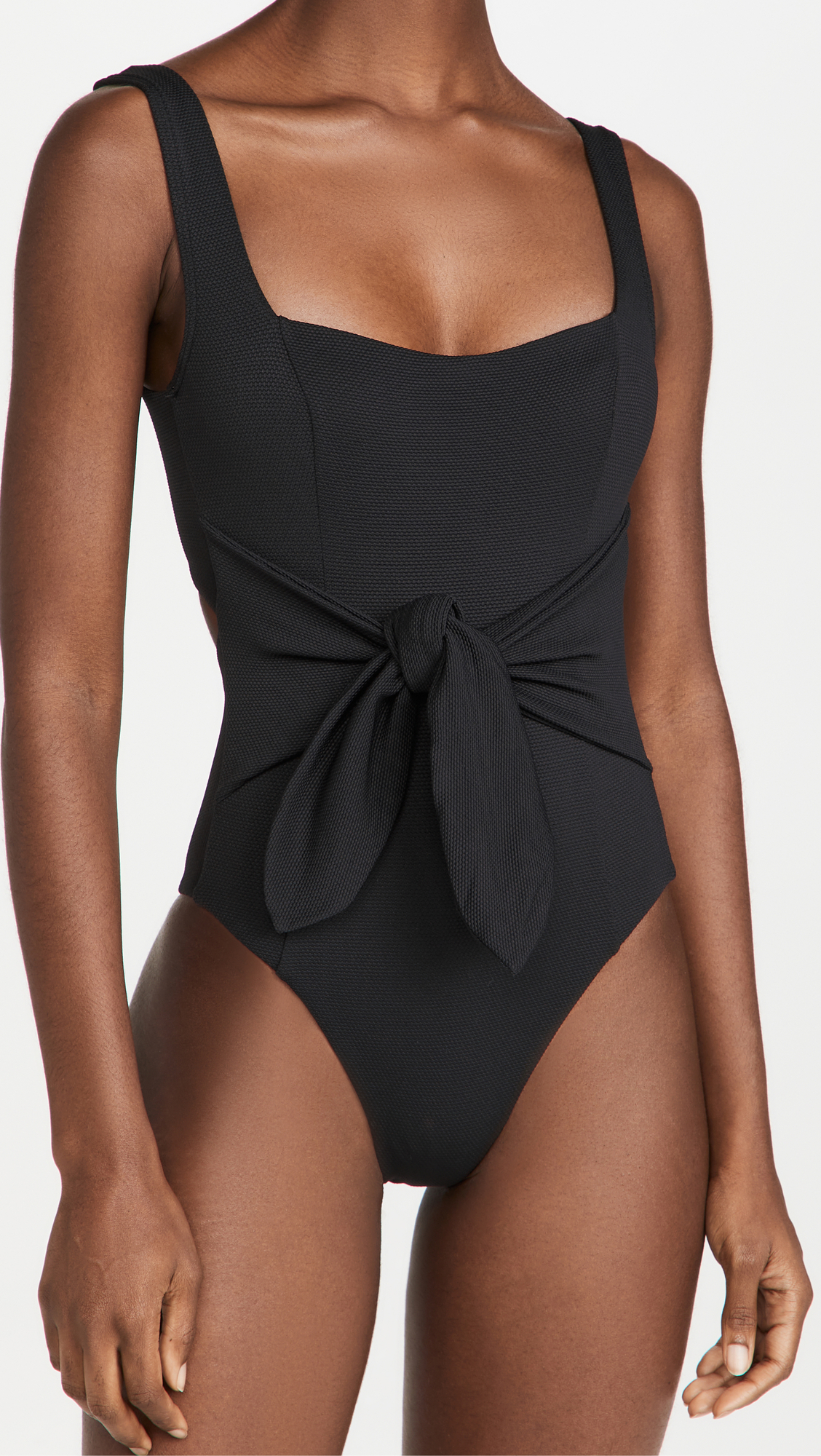 L*Space Balboa One-Piece Swimsuit - Classic Black Size 10 | Women's Swimwear for Beach, Pool & Vacation | Flattering Fit & Comfortable Design