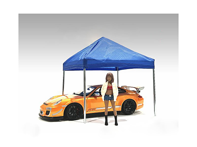 1/24 Scale Hip Hop Girls Figure Set - 3 Pack for Model Cars & Dioramas by American Diorama - Perfect for Urban Street Scene Displays & Car Model Customization