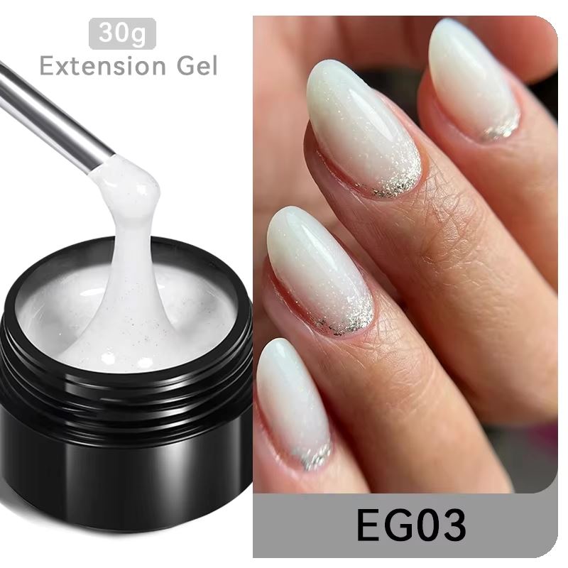 Born Pretty Extension Gel in a Jar - 30ml Nail Extension Gel for Strong & Natural-Looking Nails - Perfect for DIY Manicures, Salon Professionals & Nail Art Enthusiasts