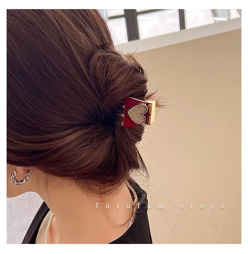 4PCS Small Metal Hair Claw Clips - Hair Barrettes for Women, Jaw Clamp Hairpins for Thin Hair, Half Bun & Updo Styling (Silver, Gold, Rose Gold, Black) - Perfect for Daily Wear, Work, Parties & Special Occasions