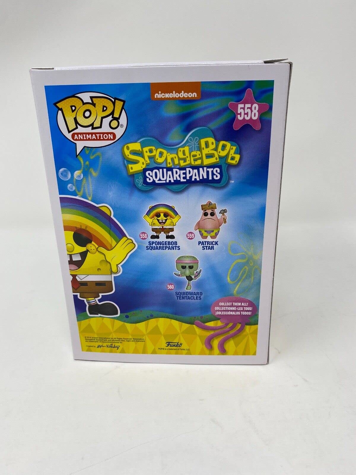 Tom Kenny Signed Spongebob Squarepants Funko Pop Vinyl Figure with Beckett COA - Limited Edition Collectible for Fans, Display & Home Decor