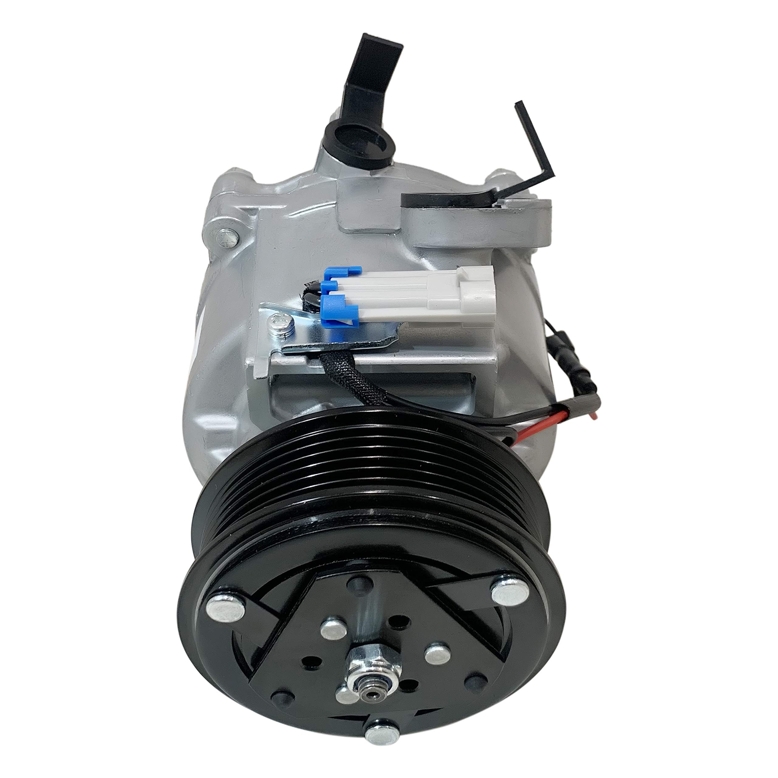 RYC New AC Compressor and A/C Clutch IH496 for Chevrolet Sonic 1.8L 2013-2018 Models - Perfect for Summer Cooling & Auto AC System Repair