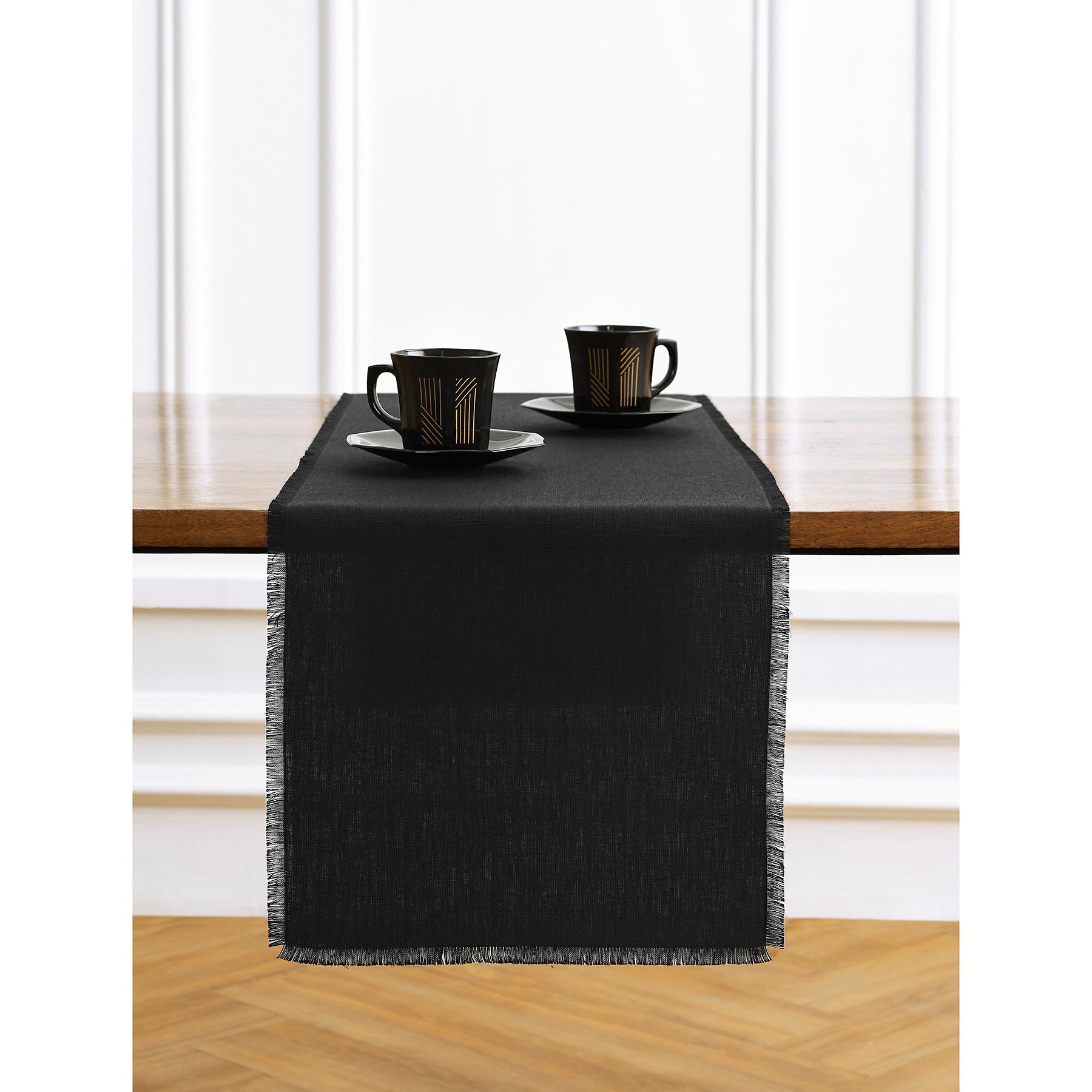 Elegant Fringe Table Runner for Dining Room Decor - Perfect for Weddings, Parties, and Home Decoration