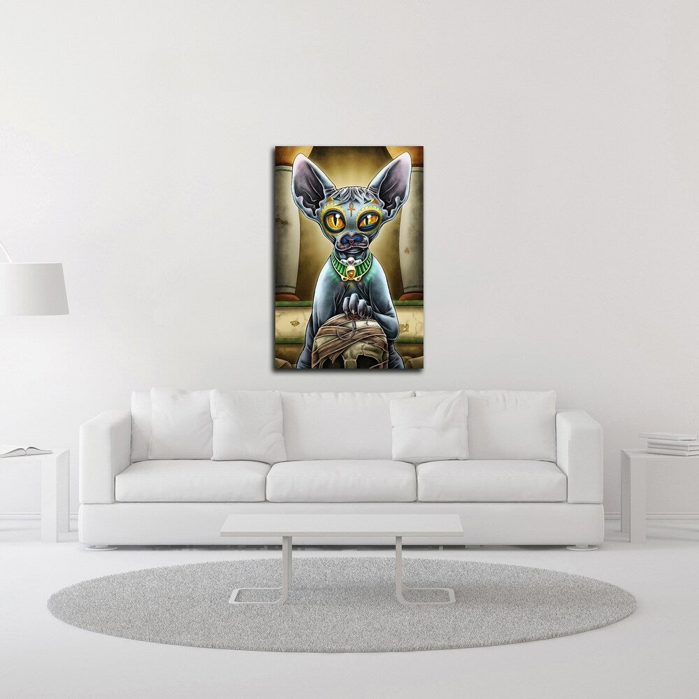 Babista by Nicholas Ivins - Premium Canvas Wall Art Print - Ready to Hang - Perfect for Living Room, Bedroom & Office Decor