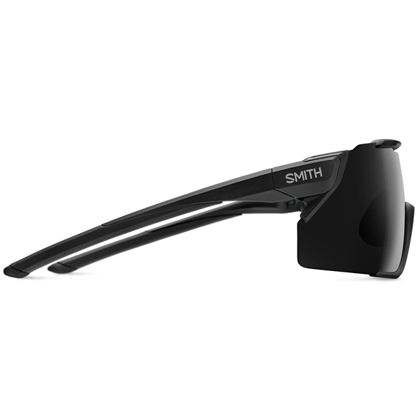 Attack MTB Matte Black/ChromaPop Black Sunglasses - Polarized Cycling Glasses for Mountain Biking, Running & Outdoor Sports