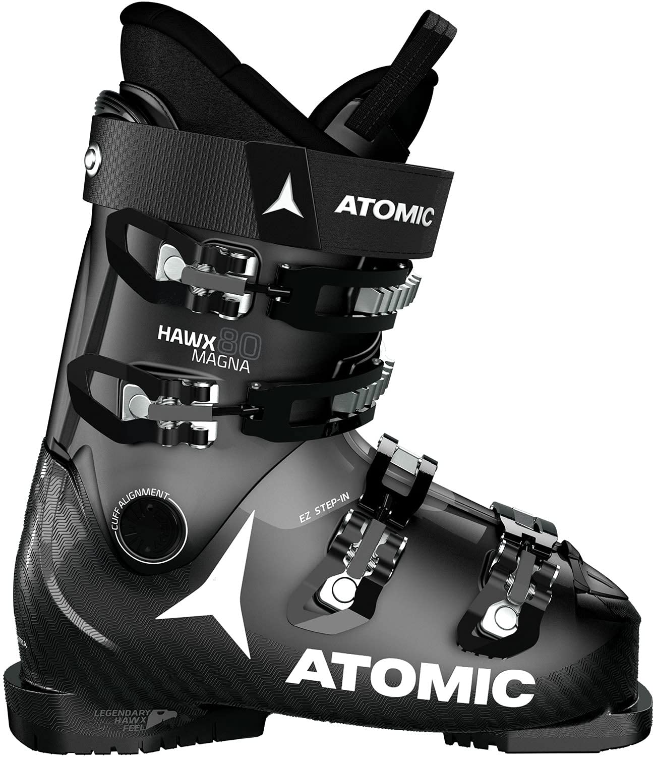 Atomic HAWX Magna 80 Ski Boots for Men - High-Performance Alpine Ski Boots with Custom Shell Fit - Perfect for Downhill Skiing & All-Mountain Terrain
