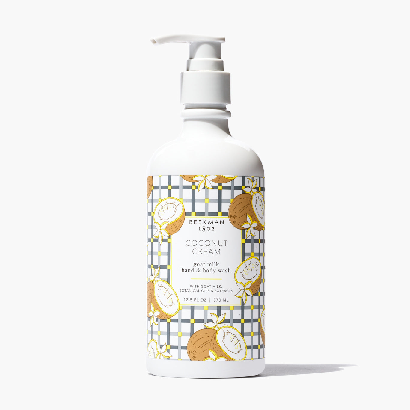 Organic Coconut Cream Hand & Body Wash - Moisturizing & Nourishing for Dry Skin - Perfect for Spa Day, Relaxing Bath & Daily Shower Routine
