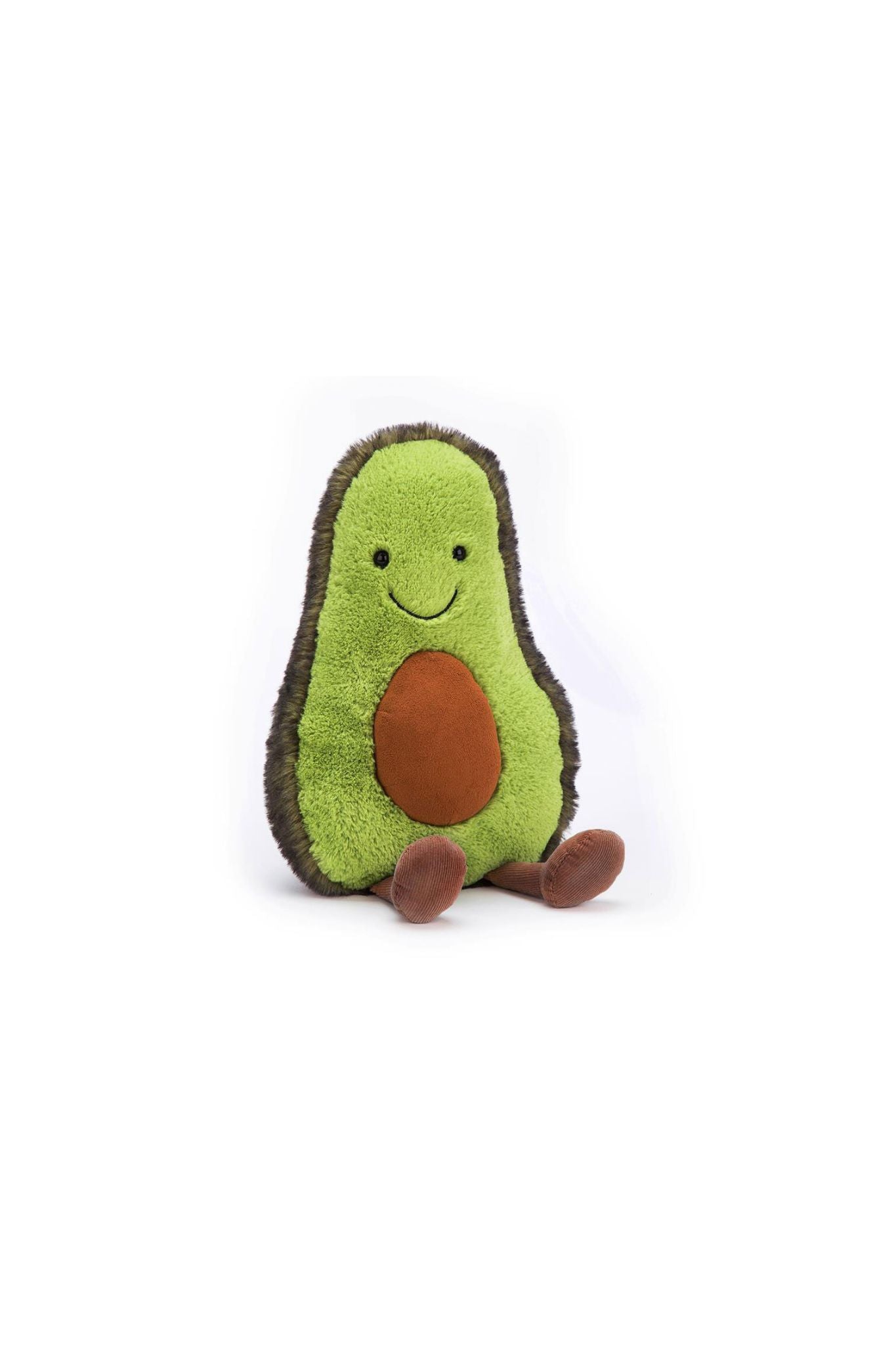 Jellycat Amuseable Avocado Plush Toy - Soft & Cuddly Small Stuffed Avocado for Kids & Adults | Perfect Gift for Birthdays, Home Decor, and Stress Relief