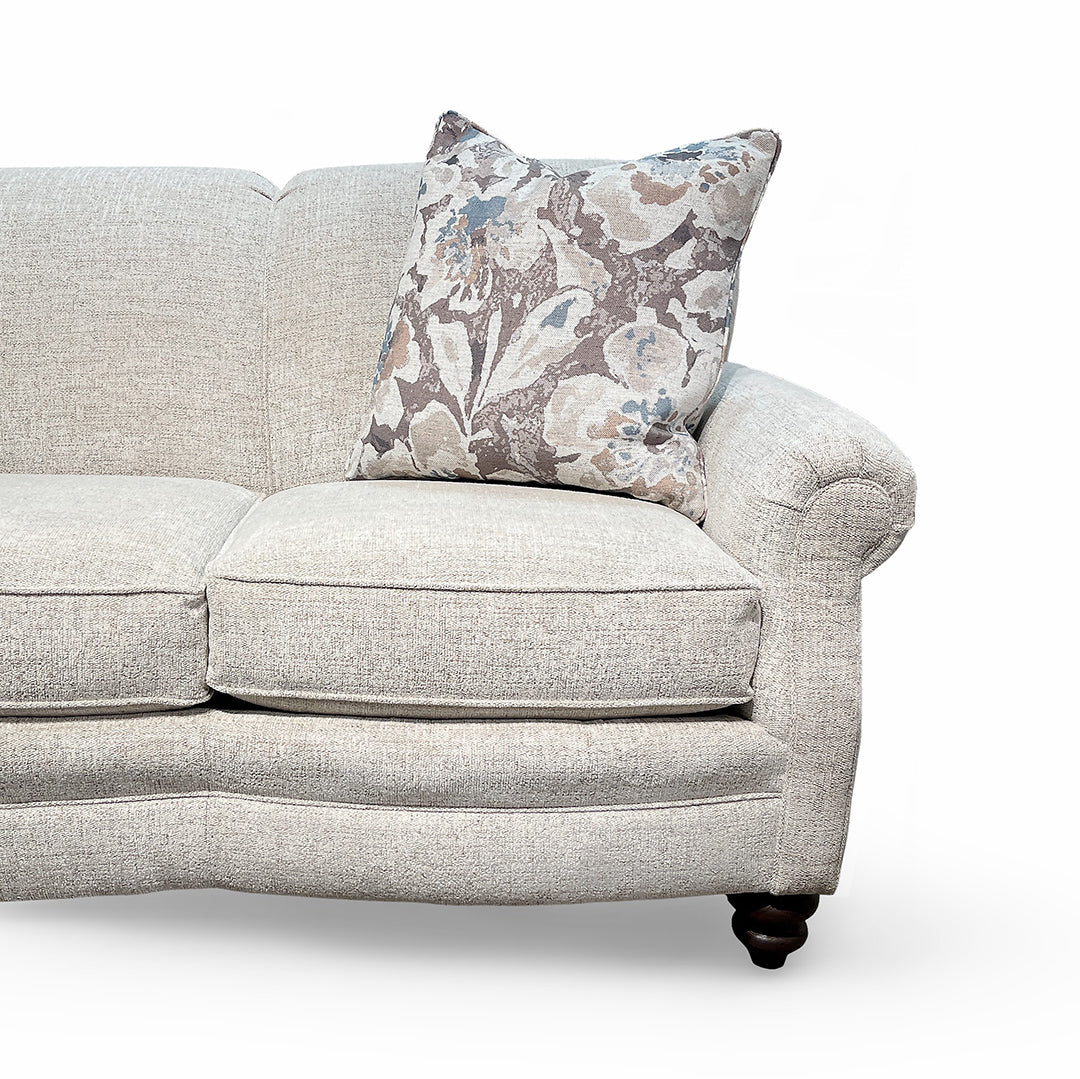 Judy Sofa - Modern Comfortable Couch for Living Room, Bedroom & Office - Soft Fabric Upholstered Sectional with Sturdy Frame - Perfect for Relaxing, Entertaining & Small Spaces