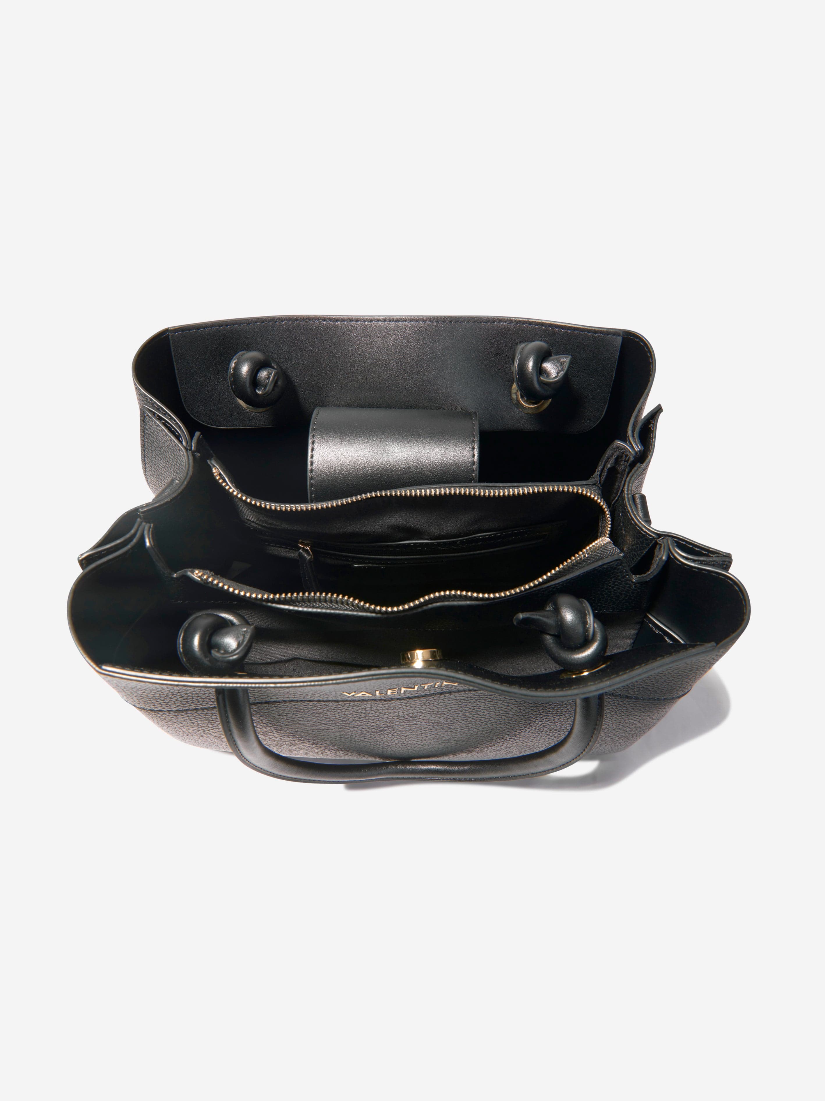 Alexa Black Tote Bag 35cm - Stylish & Spacious Handbag for Work, Travel & Shopping