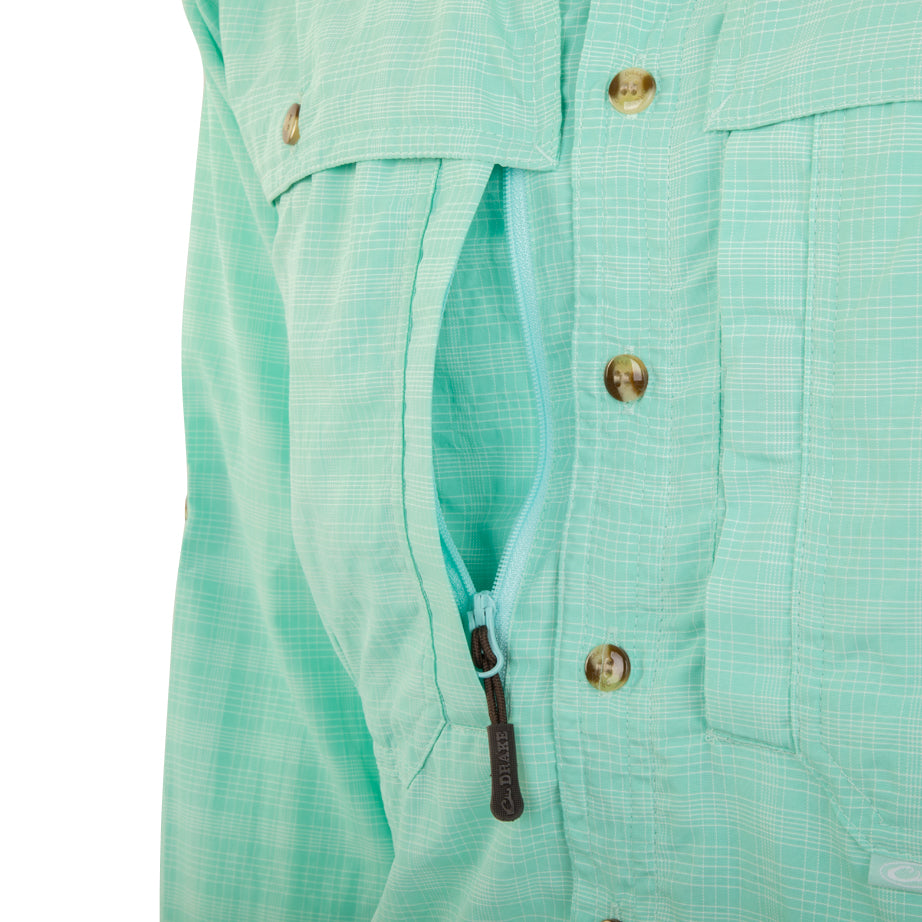 Wingshooter's Plaid Long Sleeve Sun Shirt - UPF 50+ Sun Protection for Hunting & Outdoor Activities