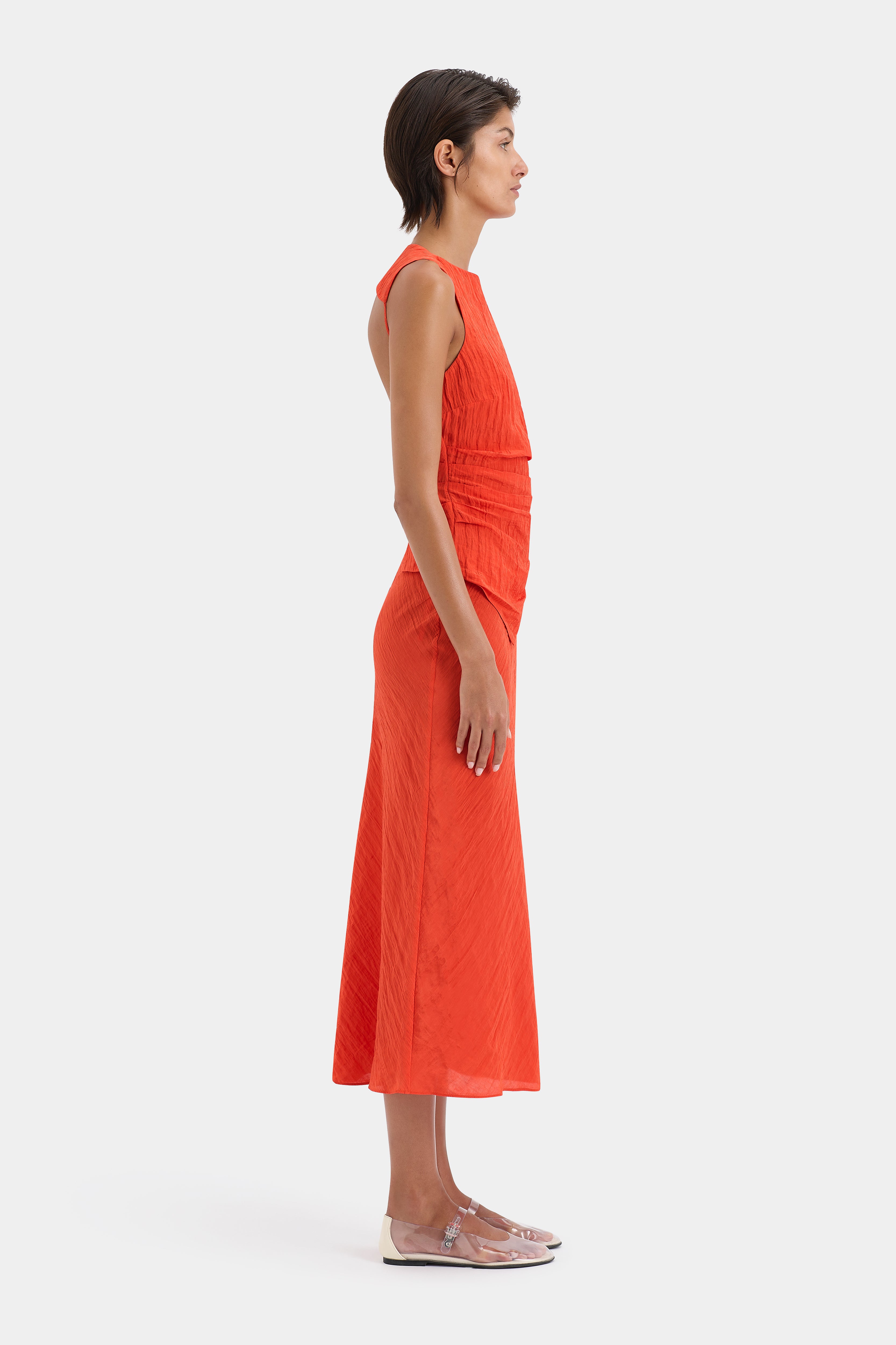 Ligera Midi Skirt for Women - Flowy A-Line Summer Skirt with Pockets | Perfect for Casual Outfits, Beach Vacations & Date Nights