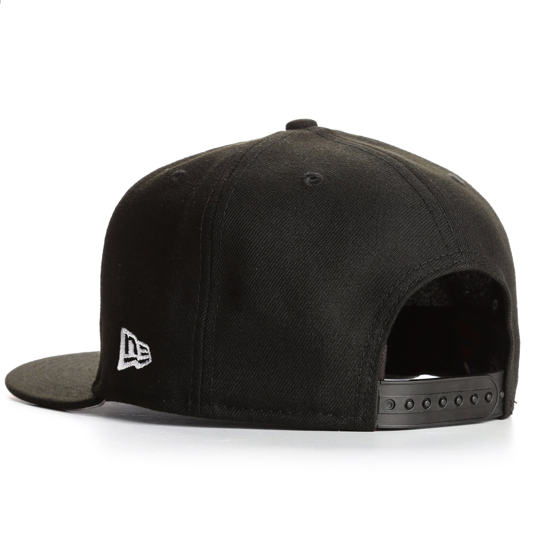 New Era 9Fifty MLB Logo Basic Snapback Hat - Black/White Adjustable Baseball Cap for Men & Women - Perfect for Sports Fans, Casual Wear & Street Fashion