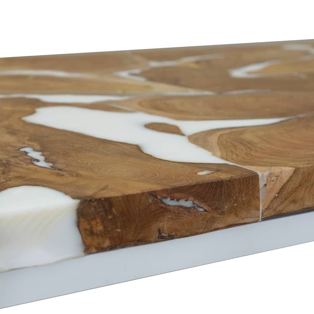 CHARMMA Teak Resin Coffee Table 43.3