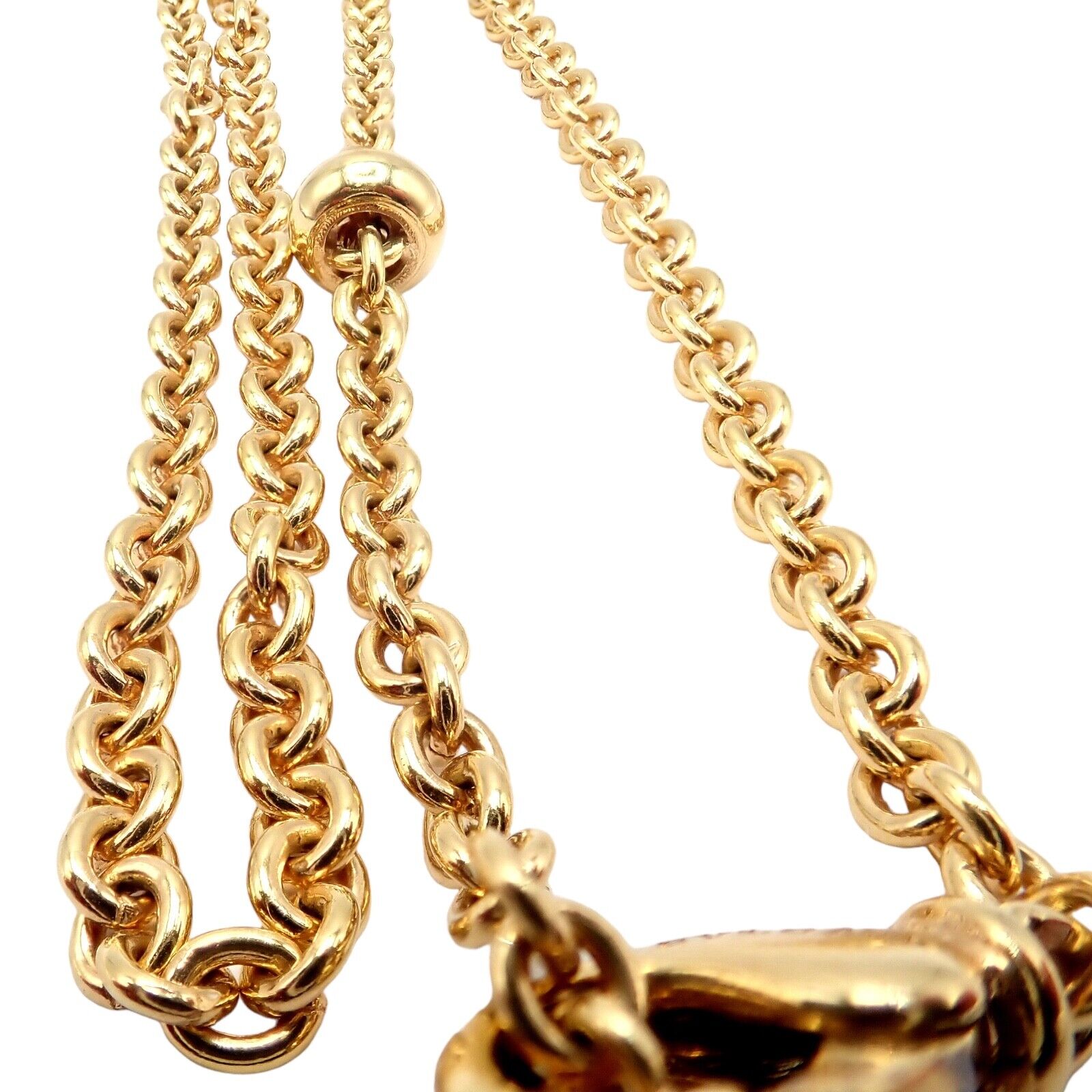 Authentic Bvlgari 18k Yellow Gold 19.5 Link Chain Necklace for Women - Luxury Italian Jewelry Gift for Anniversary, Birthday & Special Occasions