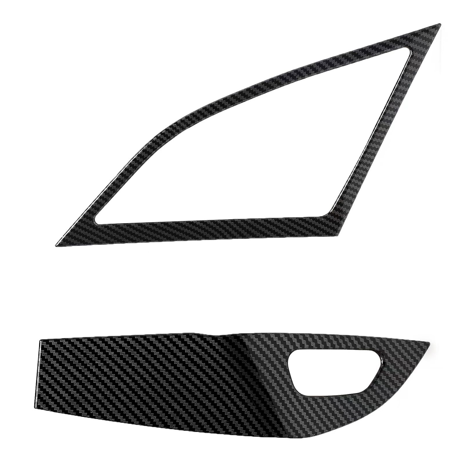 Carbon Fiber Speaker Ring Cover Trim for 2014-2019 Chevrolet Corvette C7 Stingray | Premium Interior Accessories | Enhances Car Audio & Interior Style