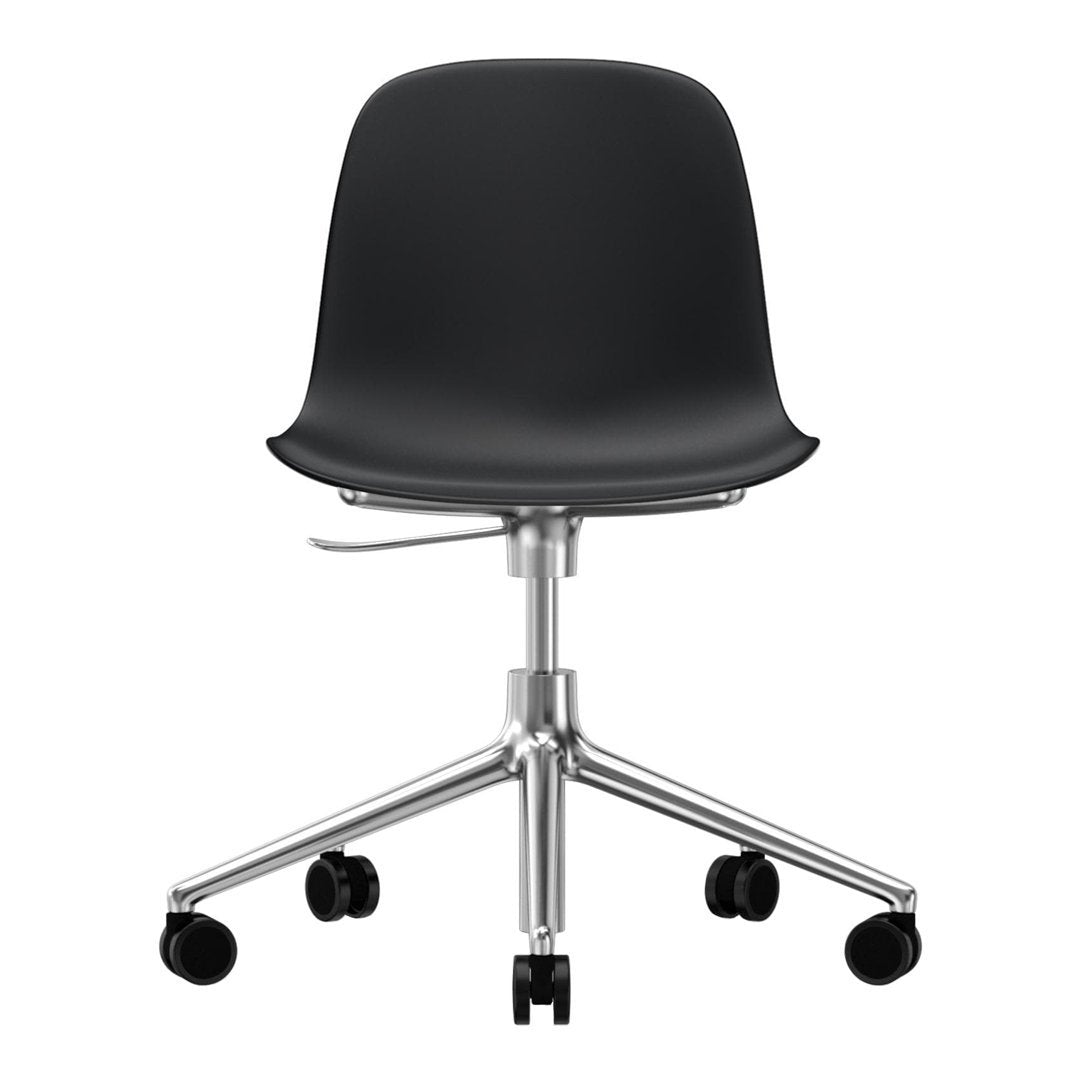 Ergonomic Form Chair with 5W Swivel Base & Gas Lift - Adjustable Office Chair for Home & Workspace - Perfect for Computer Desk, Gaming, and Professional Workstations