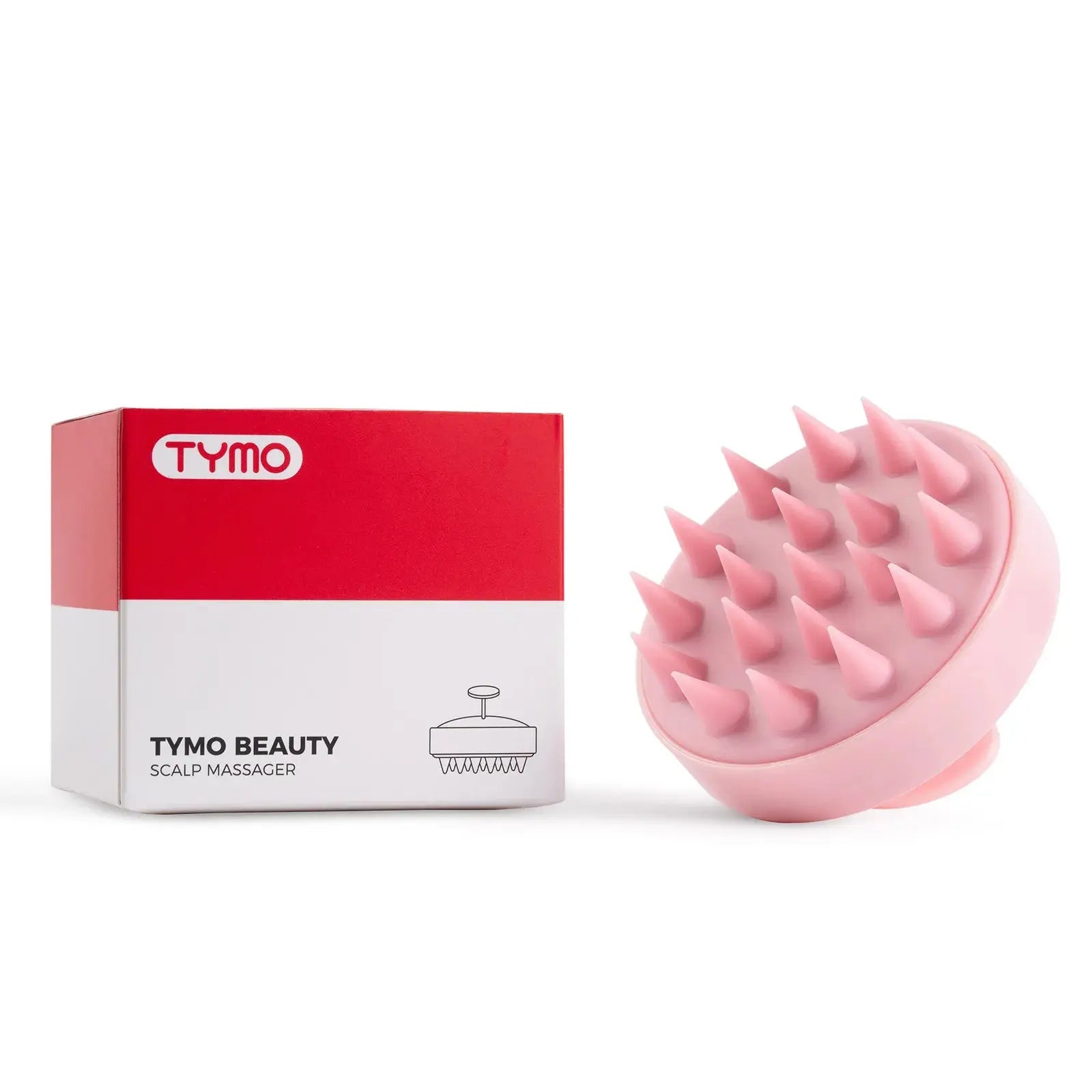 TYMO Scalp Massager Brush for Hair Growth - Electric Head Massager with Soft Silicone Bristles - Relaxing Scalp Care for Stress Relief & Improved Circulation - Perfect for Home & Salon Use